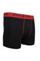 6er Pack Premium Boxershorts, grau-melange, dunkel-blau und schwarz — Ansicht 2 in dunkel-blau und schwarz