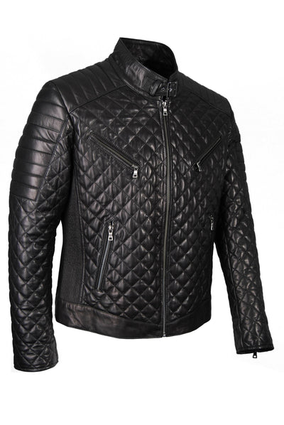 Lederjacke, Giorgio Capone, Lamm, schwarz — reduziert | Giorgio Capone Sale