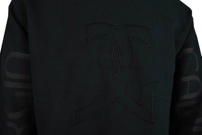 Premium heavyweight Sweater, Giorgio Capone, anthrazit dunkel, 100% Baumwolle — Ansicht 2