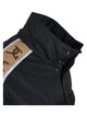 Giorgio Capone Premium Winterjacke, schwarz mit Elementen in beige — Ansicht 5 in beige