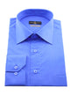 Herrenhemd, Giorgio Capone, blau, 100% Baumwolle — Ansicht 4 in blau