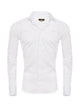 Herrenhemd, Giorgio Capone, weiß, French Cuff, Slim Fit, 100% Baumwolle, bügelfrei — Ansicht 1 in weiß