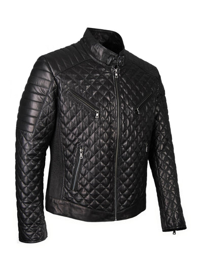 Lederjacke, Giorgio Capone, Lamm, schwarz — reduziert | Giorgio Capone Sale