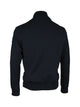 Premium Sweatjacke - eine Hybridjacke aus Strick und Stepp, dunkelblau — Ansicht 2 in dunkelblau
